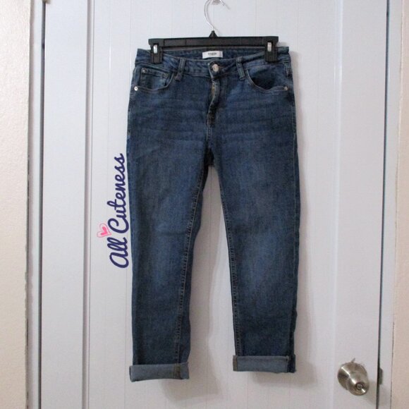 Kensie Jeans Cropped Jeans Size 4 /27 - Picture 8 of 10